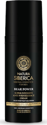 Natura Siberica Bear Power 24ωρη Ανδρική Κρέμα Προσώπου για Ενυδάτωση & Αντιγήρανση με Υαλουρονικό Οξύ 50ml