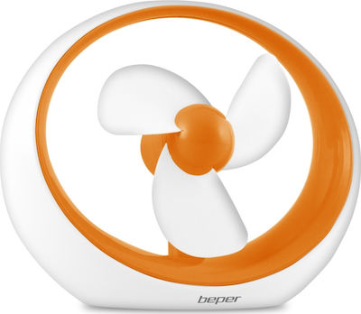 Beper USB Office/Home Fan Orange VE.400 VE.400A