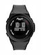 Kenneth Cole Digital Men's Watch 47mm Battery with Black Rubber Strap