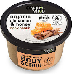 Organic Shop Scrub pentru corp Cinnamon & Honey 250ml