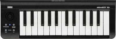 Korg Midi Keyboard microKEY Air με 25 Πλήκτρα σε Μαύρο Χρώμα