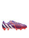Predator Instinct FG J Kids Molded Soccer Shoes Blue
