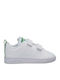 Vorteil Kinder Sneakers mit Klettverschluss Cloud White / Green