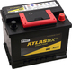 AtlasBX Batterie Auto MF55559 mit Kapazität 55Ah