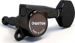 Gotoh SG381 6x1 Negru Partea stângă