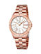 Festina Boyfriend Watch with Pink Gold Metal Bracelet