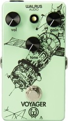 Walrus Audio Voyager Preamp/Overdrive Pedale VorverstärkerVerzerrung E-Gitarre und E-Bass