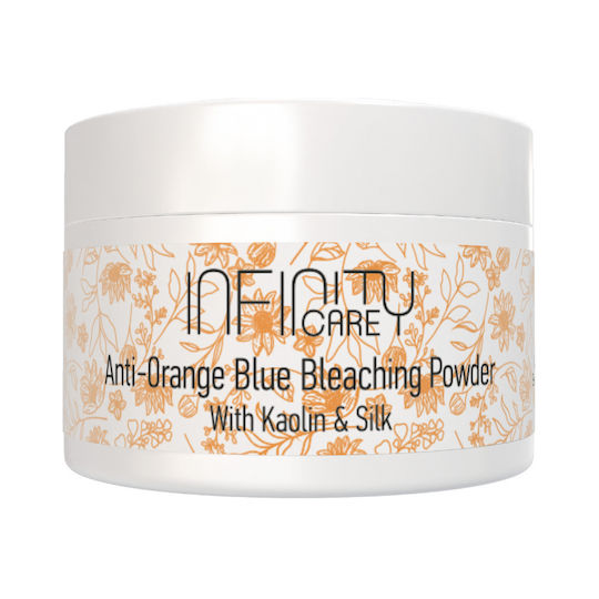 Qure Anti-Orange Blue Σκόνη Ξανοίγματος με Kaolin & Silk 50gr