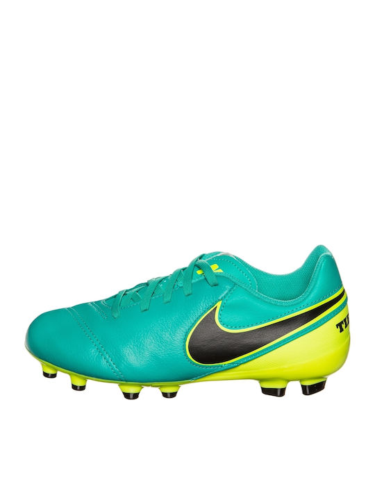 Nike Tiempo Legend Vi Fg Kids Soccer Shoes Green