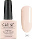 Canni Classic Ημιμόνιμο Βερνίκι Νυχιών 060 Light Nude Pink 7.3ml