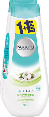 Noxzema Bath Care Talc Pampering Gel de baie cremos (2x0ml)