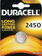 Duracell Electronics Μπαταρία Λιθίου Ρολογιών CR2450 3V 1τμχ