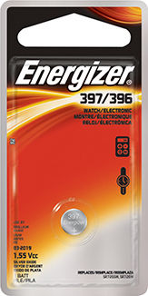 Energizer 397/396 Μπαταρία Silver Oxide Ρολογιών SR59 1.55V 1τμχ