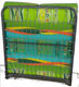 Klappbett mit Matratze 6cm Einzel Grau 180x80cm