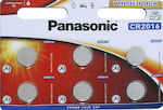 Panasonic Lithium Power Μπαταρίες Ρολογιών CR2016 3V 6τμχ