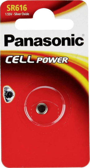 Panasonic Cell Power SR616 Batterie Silber-Oxid SR65 1.55V 1Stück