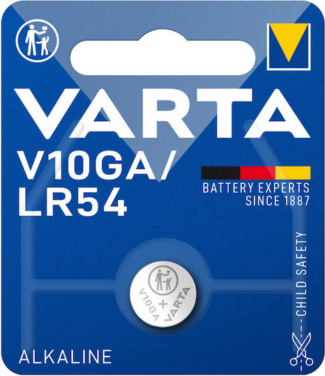 Varta Professional Electronics V10GA Αλκαλική Μπαταρία Ρολογιών LR54 1.5V 1τμχ