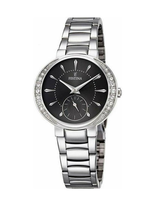 Festina Watch with Metal Bracelet Silver F16909/2