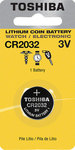 Toshiba Μπαταρία Λιθίου Ρολογιών CR2032 3V 1τμχ