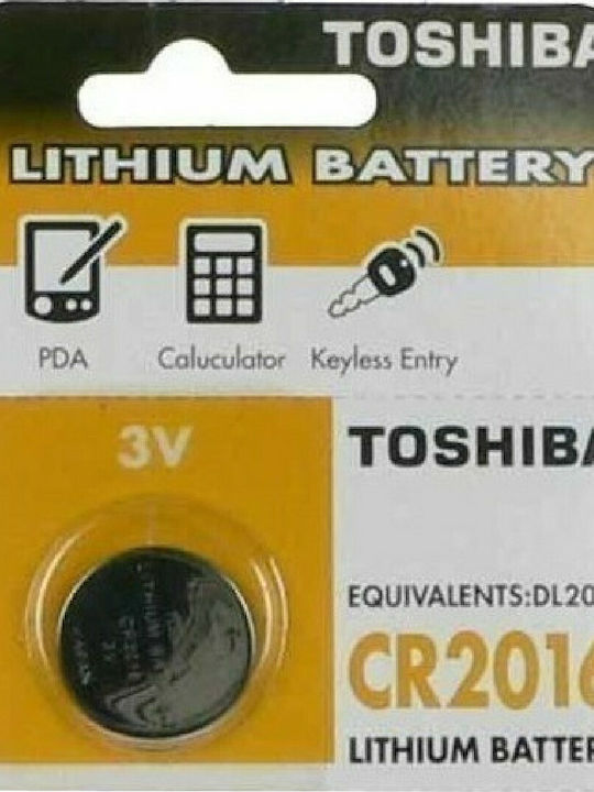 Toshiba Cp-5c Baterie Litiu pentru ceasuri CR2016 3V 1buc