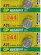 GP Batteries Alkaline Cell A76 Μπαταρίες Λιθίου LR44 1.5V 5τμχ