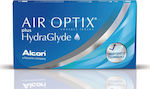 Air Optix plus HydraGlyde 3 Μηνιαίοι Φακοί Επαφής Σιλικόνης Υδρογέλης