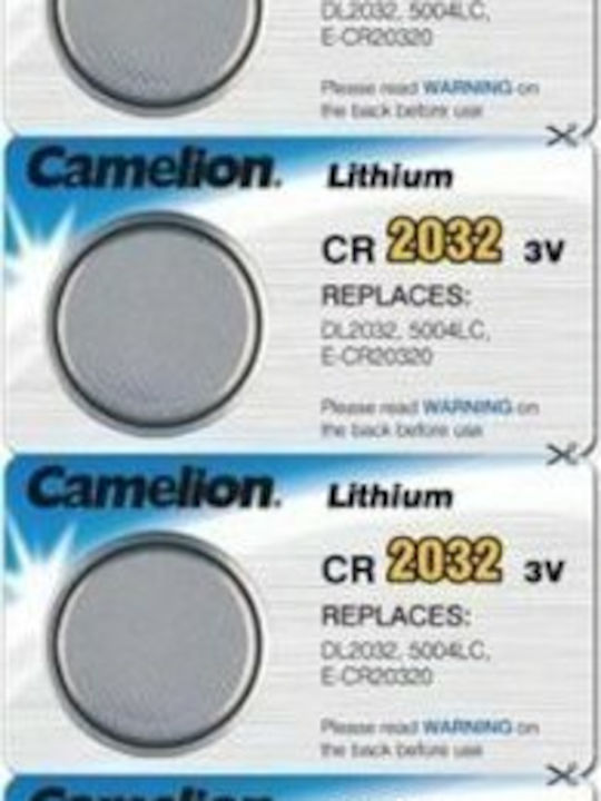 Camelion Lithium Watch Battery CR2032 3V 5pcs