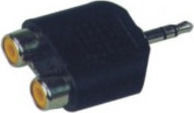 Metro Metro Konverter 3.5mm männlich zu RCA 2x weiblich 1 Stück 534011