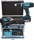 Makita Percussive Drill Driver Battery 18V 2x3Ah