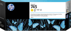 HP 745 Original InkJet Printer Ink Yellow (F9K02A)