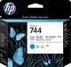 HP 744 InkJet Printer Ink Photo Black / Cyan (F...