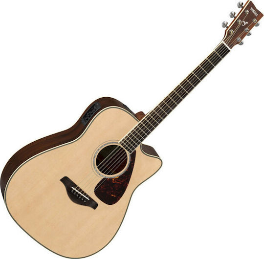 Yamaha Acoustic Guitar Cutaway Natural