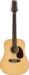 Ashton Acoustic Guitar DM25/12 12-String Natural Natural