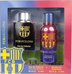 Air-Val International International Fc Barcelona Men's Fragrance Set with Eau de Toilette 2 Pieces