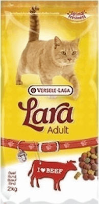 Versele Laga Lara Adult Beef Trockenfutter für erwachsene Katzen mit Rindfleisch 2kg