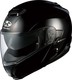 Kabuto Ibuki Flip-Up Helmet with Pinlock and Sun Visor ECE 22.05 Solid Metallic Black