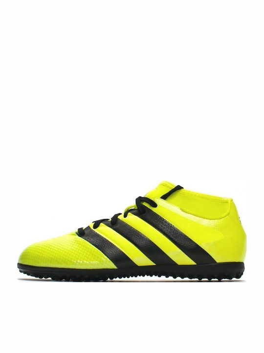 Ace 16.3 Primemesh TF J TF Ghete De Fotbal Pentru Copii Cu Talpă Cu Crampoane Galbene