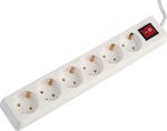 Eurolamp Power Strip 6 Positions