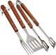 Set of 3 BBQ Tools Inox with wooden handle 31-950-0023