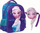 Gim Frozen Schulranzen Rucksack Kindergarten in Lila Farbe