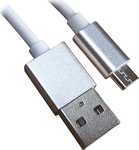 Sandberg Reversible Cable Regulär USB 2.0 auf Micro-USB-Kabel Gray 1m (440-96) 1Stück
