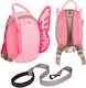 Littlelife Butterfly School Bag Backpack Kindergarten Pink