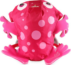 Littlelife Pink Frog Σχολική Τσάντα Πλάτης Νηπιαγωγείου σε Φούξια χρώμα Μ33 x Π16 x Υ33cm