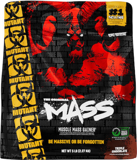 Mutant Mass Muscle Mass Gainer с Вкус Triple Chocolate 2.27kg
