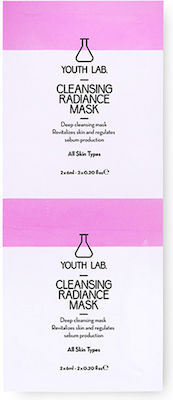 Youth Lab. Cleansing Radiance Mască de Față pentru Curățare 12ml