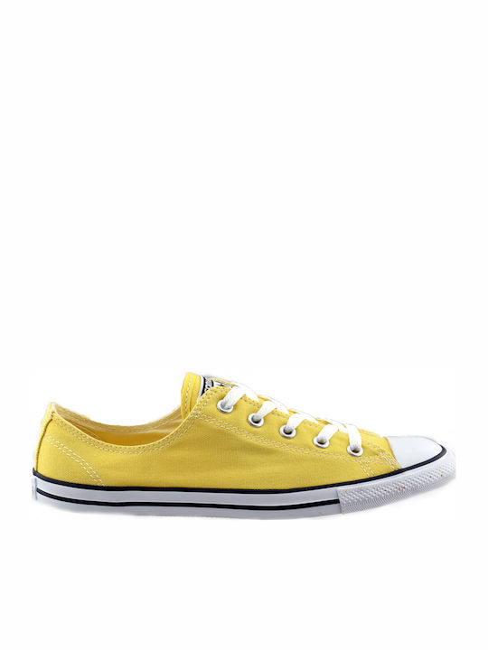 Converse Chuck Taylor All Star Dainty Γυναικεία Sneakers Κίτρινα