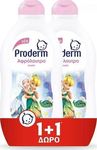 Proderm Kids Αφρόλουτρο Disney Fairies 2x500ml