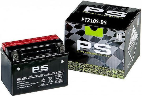 PS Μπαταρία Μοτοσυκλέτας PTZ10S-BS/YTZ10S-BS με Χωρητικότητα 8.6Ah
