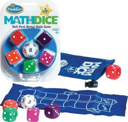 Think Fun Brettspiel Math Dice Jr für 2+ Spieler 6+ Jahre 0815