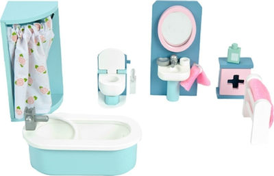 Le Toy Van Daisylane Bathroom Furniture for Dollhouse